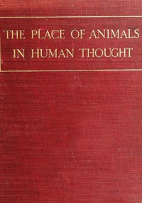 cover for book The Place of Animals in Human Thought