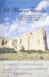 cover for book El Morro Trails: El Morro National Monument, New Mexico