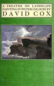 cover for book Treatise on landscape painting in water-colours by David Cox