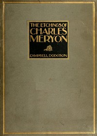 cover for book The Etchings of Charles Meryon
