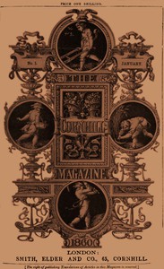 cover for book The Cornhill Magazine, Vol. I, January 1860