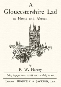 cover for book A Gloucestershire Lad at Home and Abroad