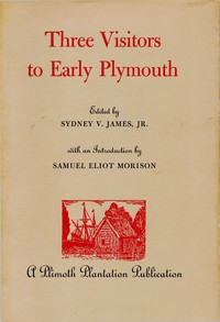 cover for book Three Visitors to Early Plymouth