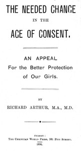 cover for book The Needed Change in the Age of Consent