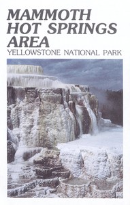 cover for book Mammoth Hot Springs Area: Yellowstone National Park