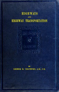cover for book Highways and Highway Transportation