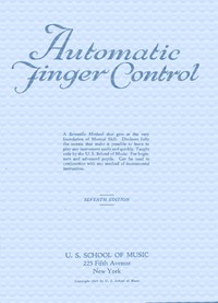 cover for book Automatic finger control
