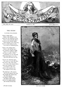 cover for book The Girl's Own Paper, Vol. VIII, No. 375, March 5, 1887