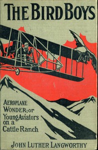 cover for book The Bird Boys' Aeroplane Wonder; Or, Young Aviators on a Cattle Ranch