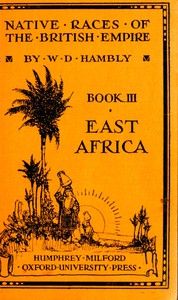 cover for book The Native Races of East Africa