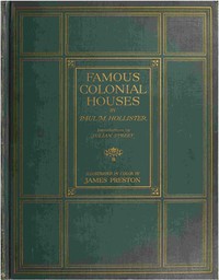 cover for book Famous Colonial Houses