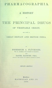 cover for book Pharmacographia