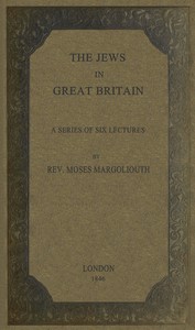 cover for book The Jews in Great Britain