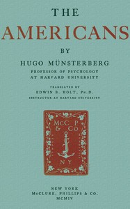 Cover of the book The Americans by Hugo Münsterberg